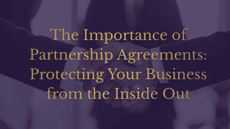 Starting a business with a partner in Kentucky? Learn why a formal partnership agreement is essential for protecting your assets, resolving disputes, and ensuring long-term success.